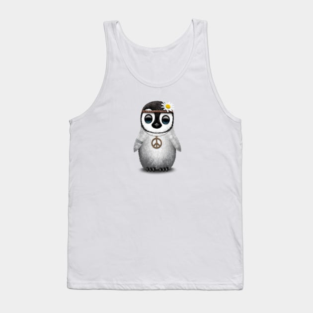 Cute Baby Penguin Hippie Tank Top by jeffbartels